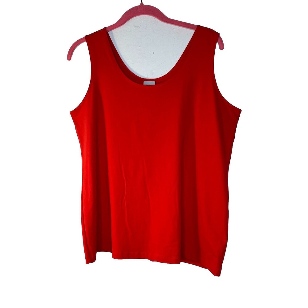 Chico's Royal Blue Top Blouse Layering Shell Tank 3 XL (11)